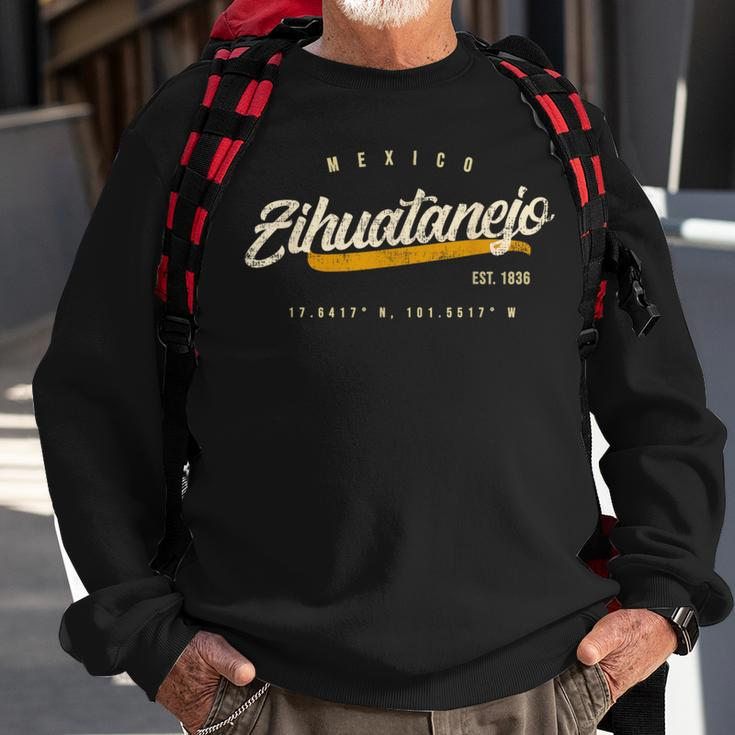 Zihuatanejo Mexico TravelSweatshirt Gifts for Old Men