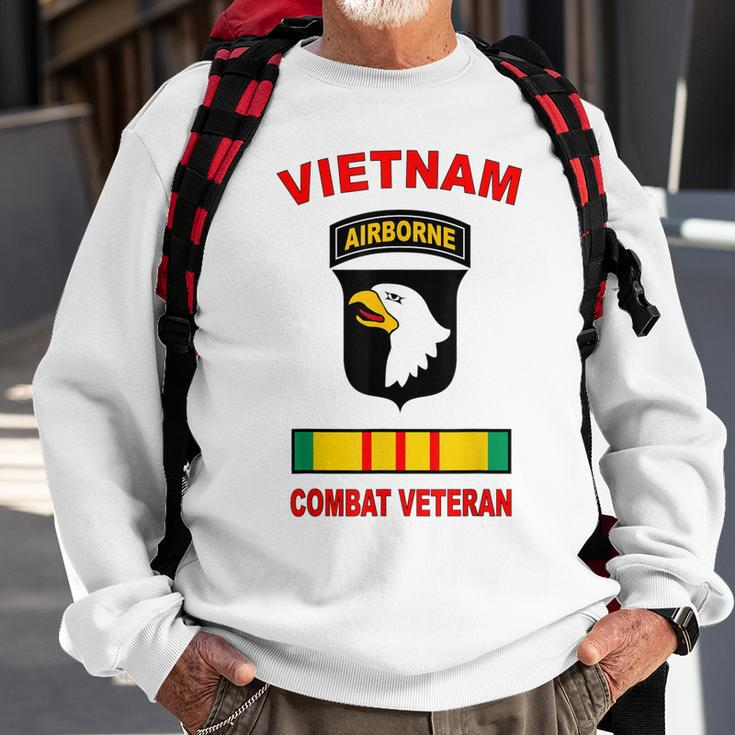 101St Airborne Division Vietnam Veteran Combat Paratrooper Sweatshirt Gifts for Old Men
