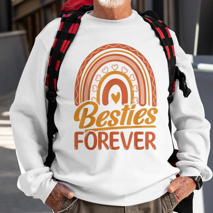 Besties Forever Bff Best Friends Bestie Sweatshirt Gifts for Old Men