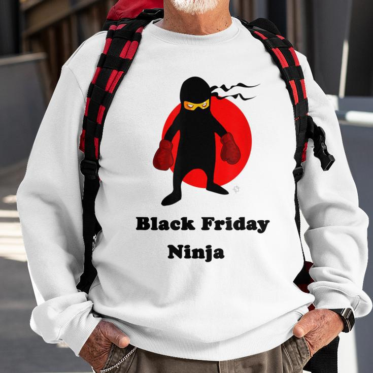 Black Friday Ninja For After Thanksgiving Sales Sweatshirt Gifts for Old Men