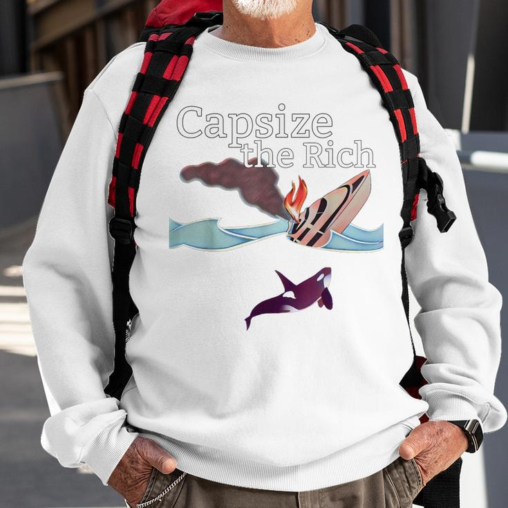 Capsize The Rich Sweatshirt Gifts for Old Men