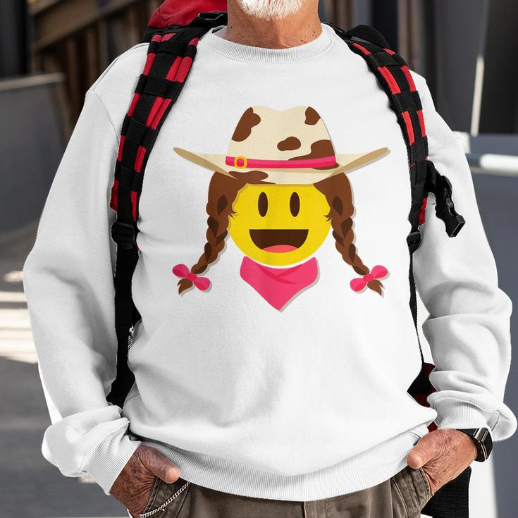 Cowgirl Funny Halloween Costume Graphic Sweatshirt Gifts for Old Men