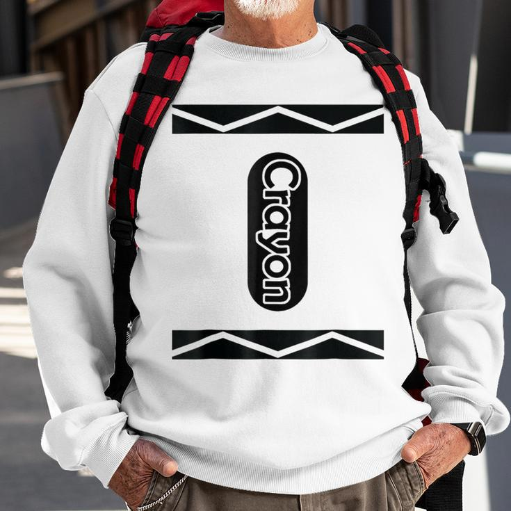 Crayon Box Halloween Costume Couple Matching Group Sweatshirt Gifts for Old Men