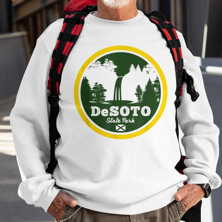 Desoto State Park Fort Payne Alabama Sweatshirt Gifts for Old Men