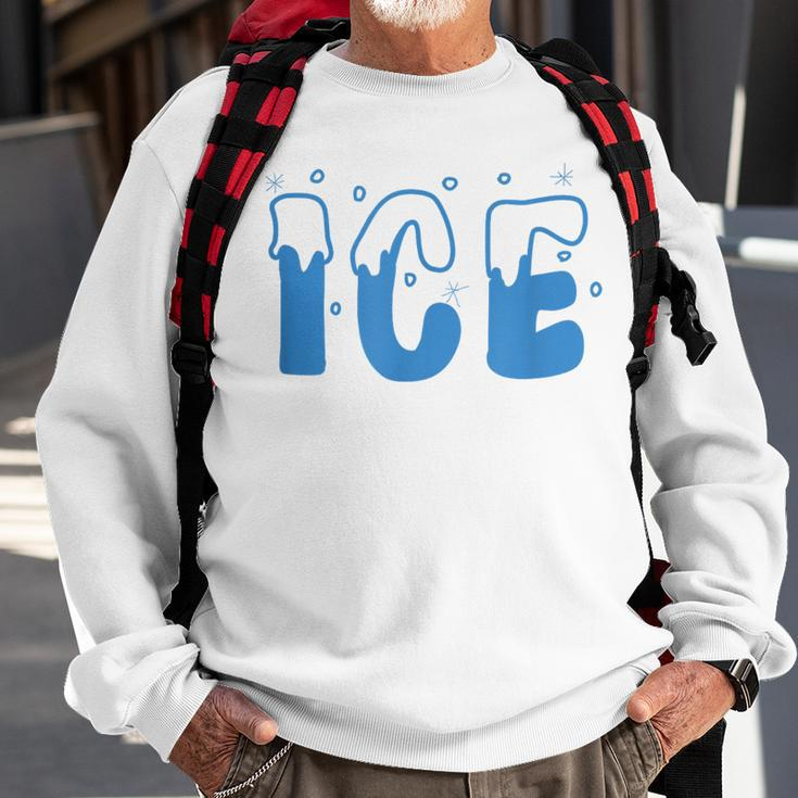 Fire And Ice Last Minute Halloween Matching Couple Costume Sweatshirt Gifts for Old Men