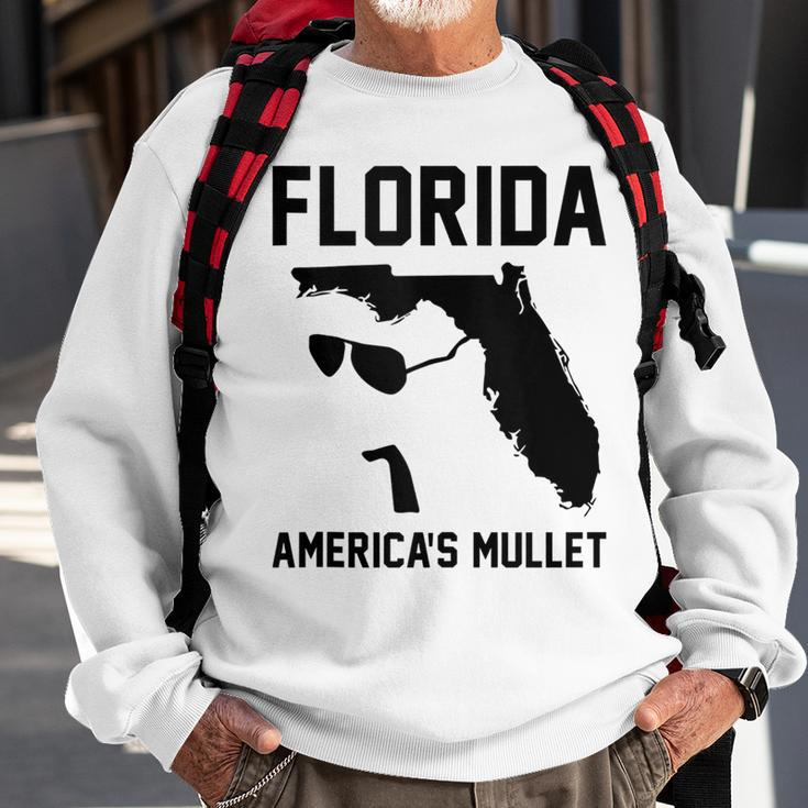 Florida Americas Mullet Funny Sweatshirt Gifts for Old Men