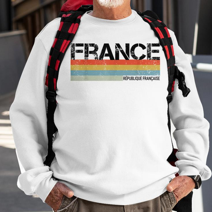 France And French Sweatshirt Gifts for Old Men