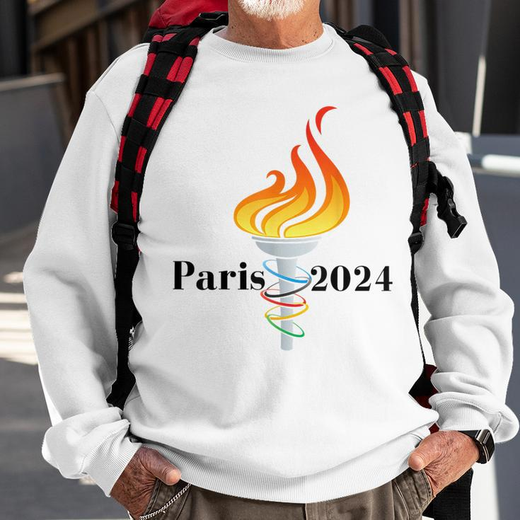 France Paris Games Summer 2024 Sports Medal Supporters Sweatshirt Gifts for Old Men