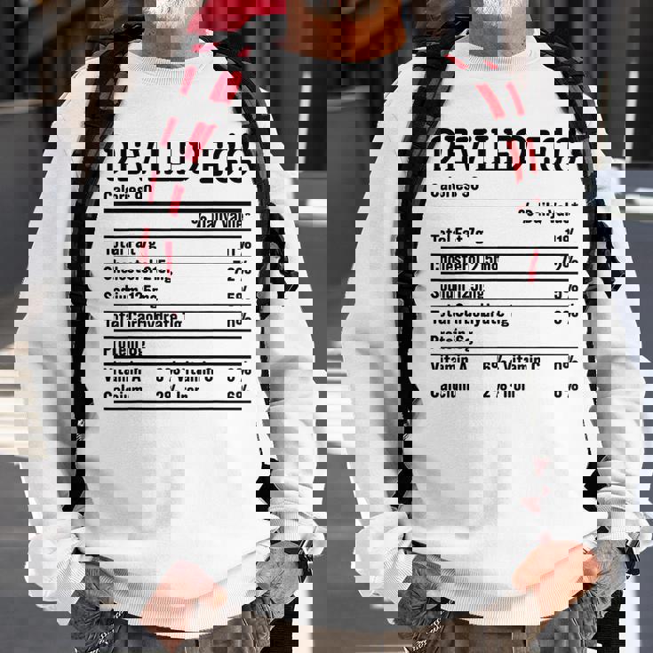 Funny Thanksgiving Xmas Food Facts Deviled Egg Nutrition Sweatshirt Gifts for Old Men Funny Thanksgiving Xmas Food Facts Deviled Egg Nutrition Sweatshirt Gifts for Old Men