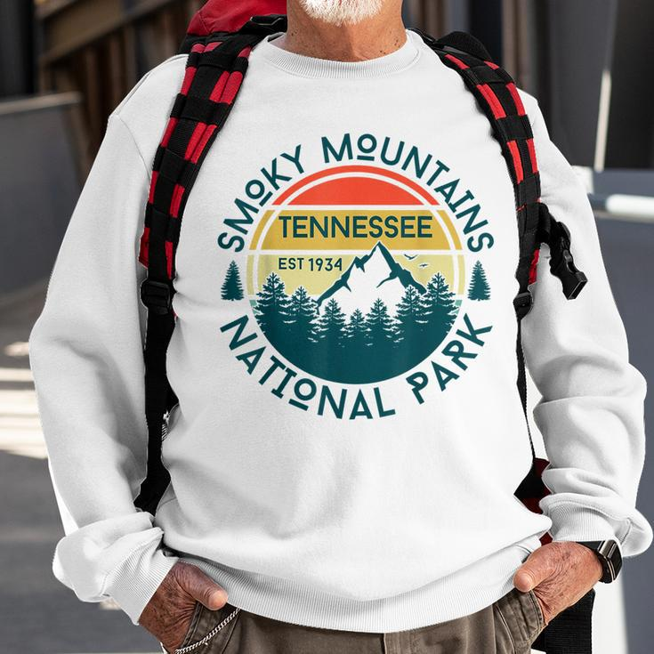 Great Smoky Mountains National Park Tennessee Outdoors Sweatshirt Gifts for Old Men