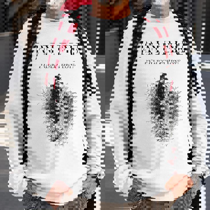 Jane Eyre Charlotte Bronte Cover Title Page Sweatshirt Gifts for Old Men