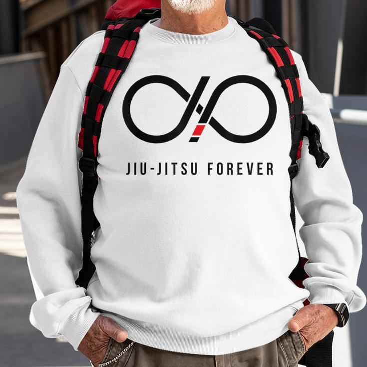 Jiu-Jitsu Forever Grappler Brazilian Jiu JitsuSweatshirt Gifts for Old Men