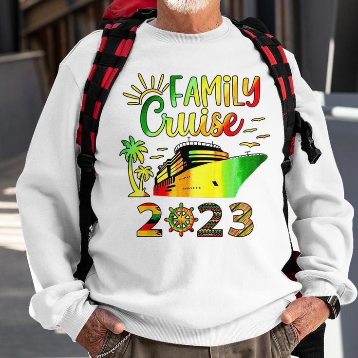 Junenth Family Cruise 2023 Celebrate Black Freedom Sweatshirt Gifts for Old Men