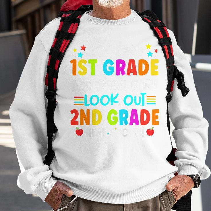 Kids So Long 1St Grade 2Nd Grade Here Graduate Last Day Of School Sweatshirt Gifts for Old Men