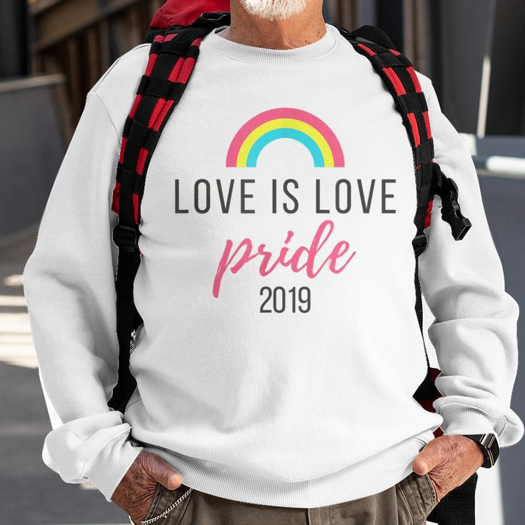 Love Is Love 2019 Lgbt Gay Pride Sweatshirt Gifts for Old Men
