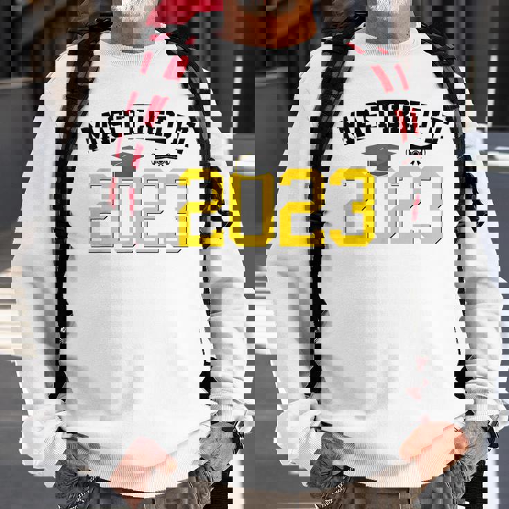 Master Degree Graduation Gifts Mastered It 2023 Graduate Sweatshirt Gifts for Old Men