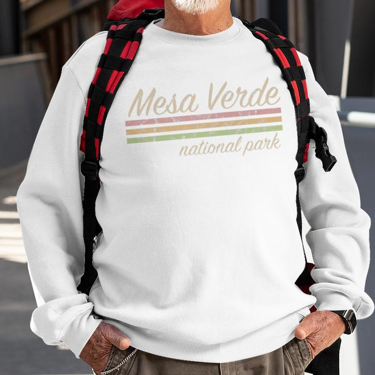 Mesa Verde National Park Retro Vintage Sweatshirt Gifts for Old Men