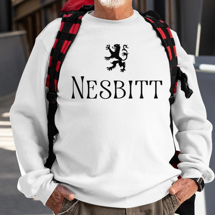 Nesbitt Clan Scottish Family Name Scotland Heraldry Sweatshirt Gifts for Old Men