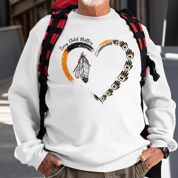 Orange Day Awareness Indigenous Education Sweatshirt Gifts for Old Men