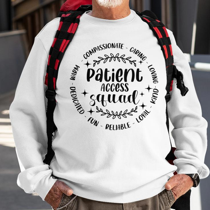 Patient Access Squad Best Patient Care Technician Sweatshirt Gifts for Old Men