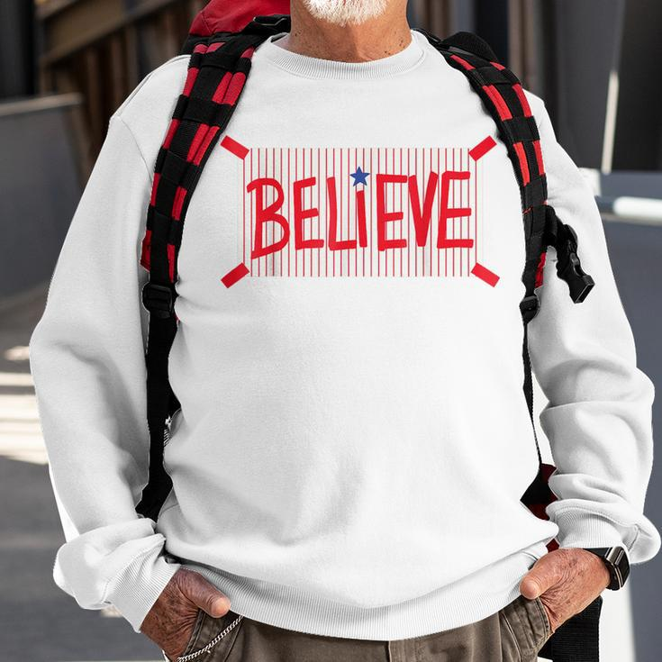 Philly Believe Sweatshirt Gifts for Old Men