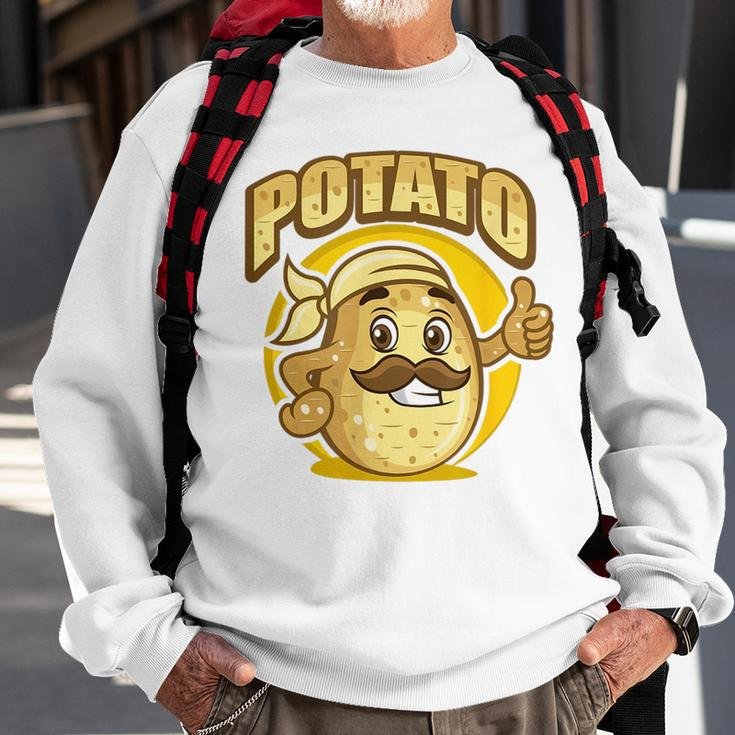 Potato With An E Sweatshirt Gifts for Old Men