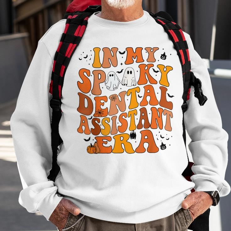 In My Spooky Dental Assistant Era Dentist Halloween Sweatshirt Gifts for Old Men