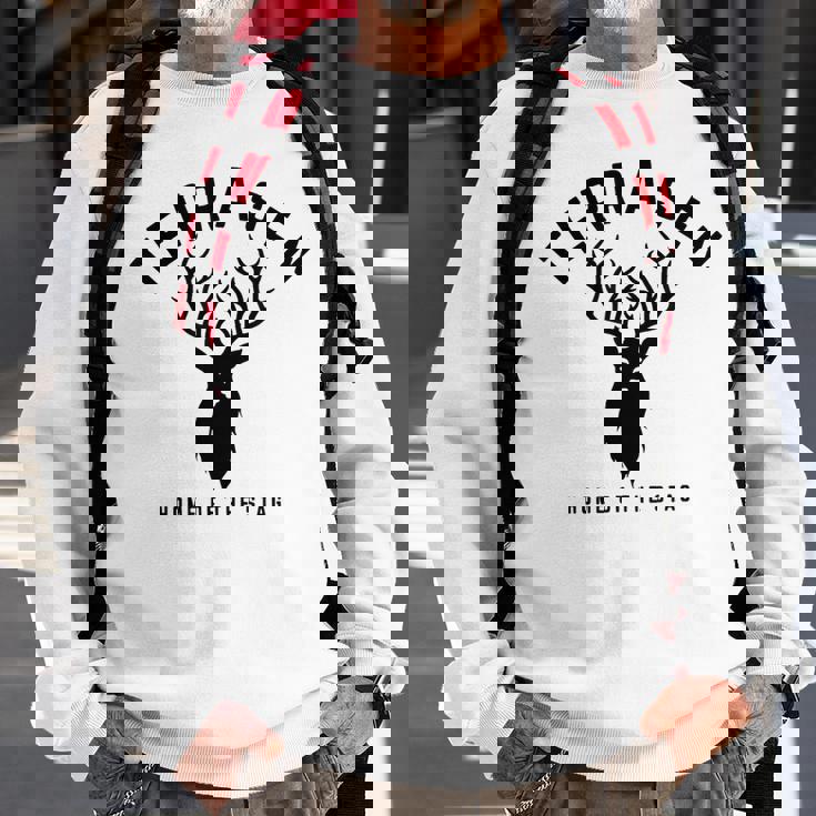 Terrasen Tog Home Of The Stag Sjm Bookish Sweatshirt Gifts for Old Men