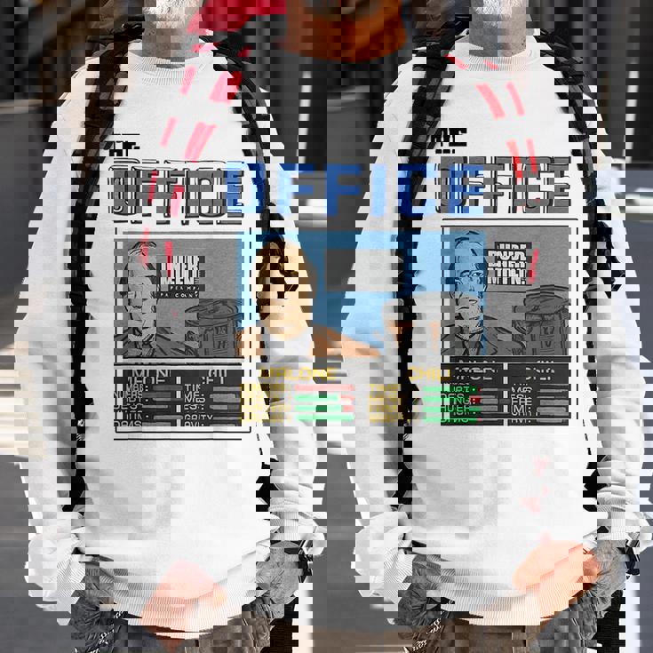 Theofficejamkevinandchilitheofficemaloneandchili Sweatshirt Gifts for Old Men