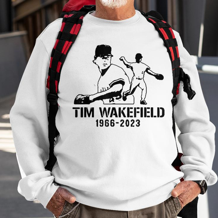 Tim Wakefield Sweatshirt Gifts for Old Men