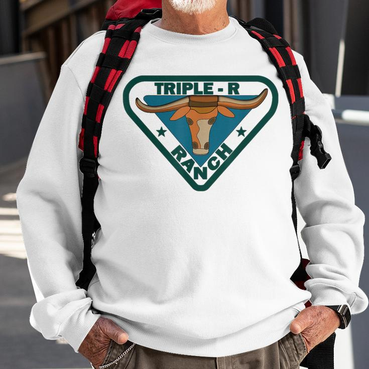 Triple R Ranch | Western Cowboy Cowgirl Sweatshirt Gifts for Old Men