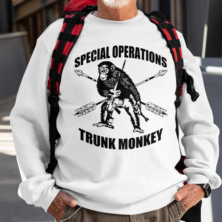 Trunk Monkey Sweatshirt Gifts for Old Men