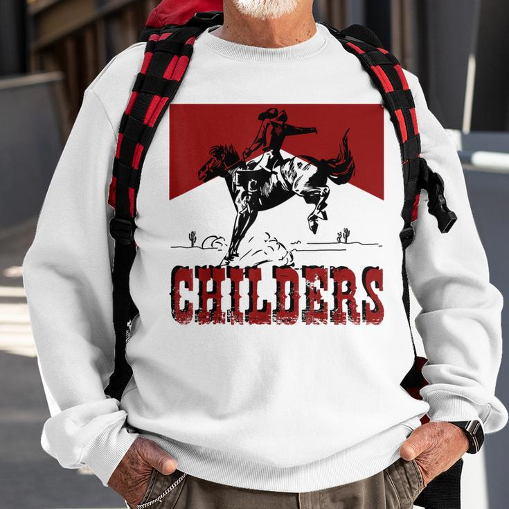 Western Cowgirl Punchy Childers Rodeo Childers Cowboy Riding Sweatshirt Gifts for Old Men