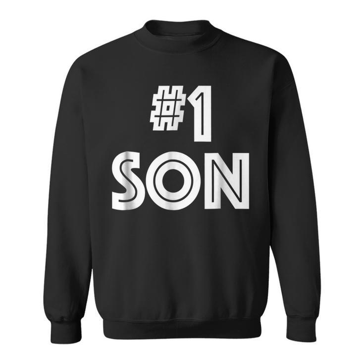 1 Son Family No1 Number 1 Son Gift Sweatshirt