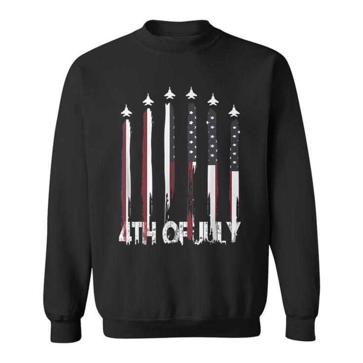 4Th Of July American Flag Vintage 4Th Of July  For Men Sweatshirt