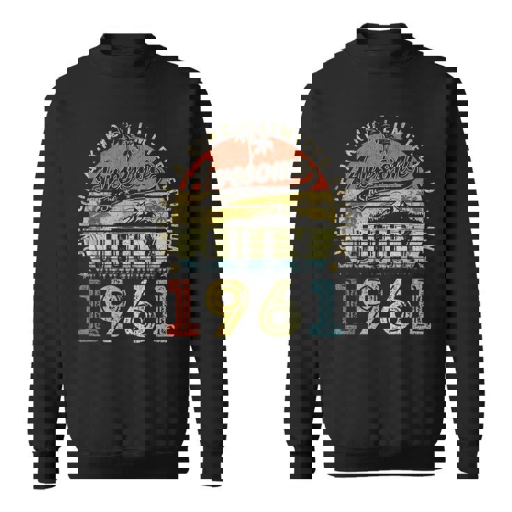 62 Year Old Awesome Since July 1961 62Th Birthday Sweatshirt