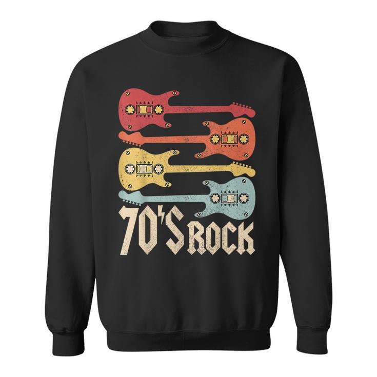 70S Rock Band Guitar Cassette Tape 1970S Vintage 70S Costume Sweatshirt