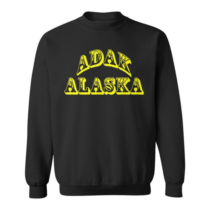 Adak Alaska Usa Souvenir Sweatshirt