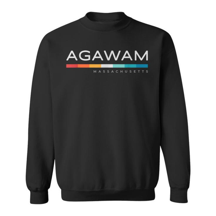 Agawam Ma Massachusetts Retro Sweatshirt