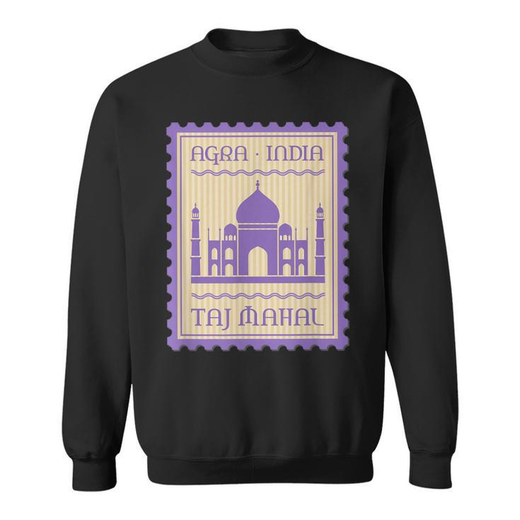 Agra India Taj Mahal Travel Souvenir T Sweatshirt