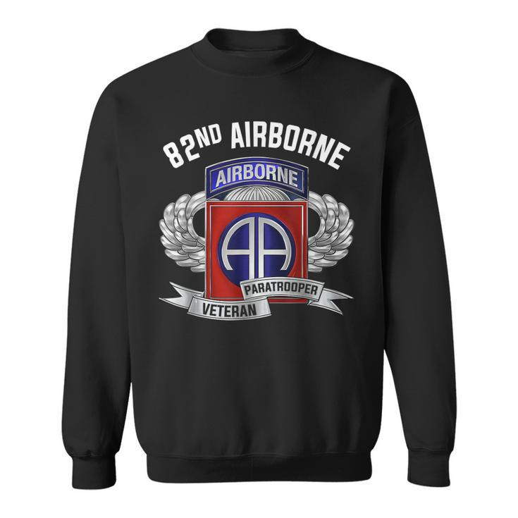 Airborne Veteran Paratrooper Army Military Soldier Gift  Sweatshirt