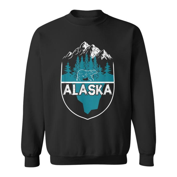 Alaska Bear | Nature Alaskan Mountains  Sweatshirt