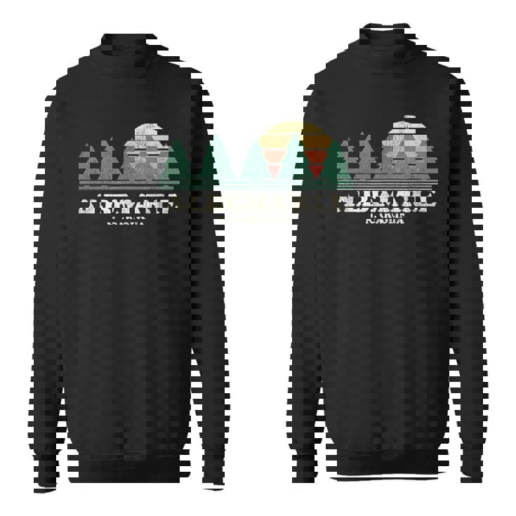 Albemarle Nc Vintage Throwback Retro 70S Sweatshirt