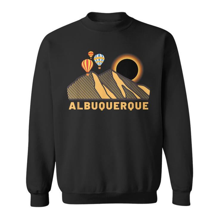 Albuquerque Balloon Festival Eclipse October 2023 Sweatshirt