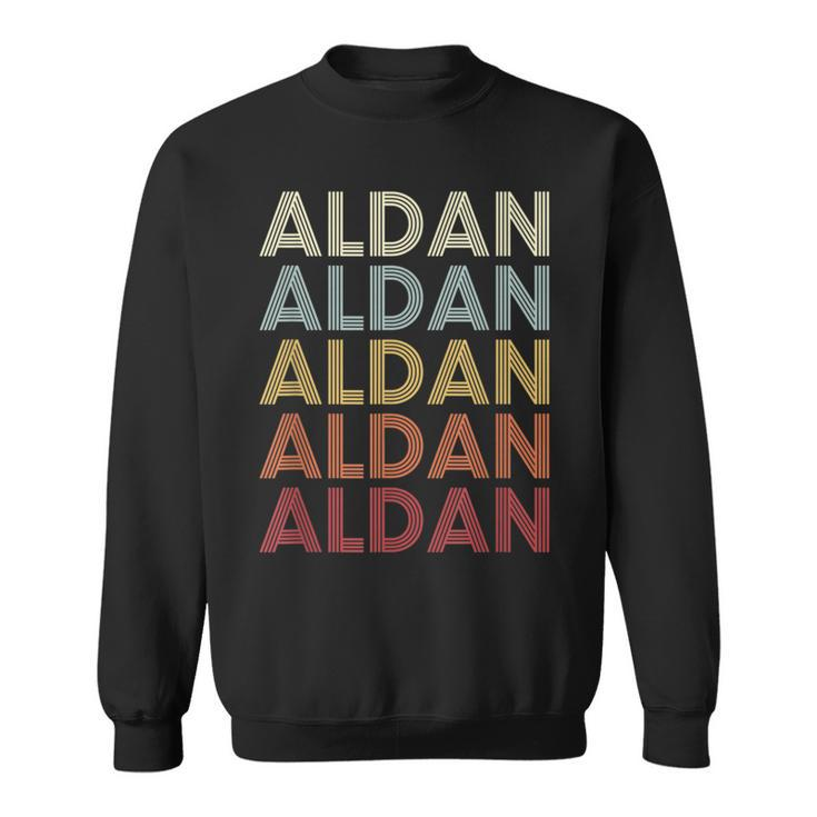 Aldan Pennsylvania Aldan Pa Retro Vintage Text Sweatshirt