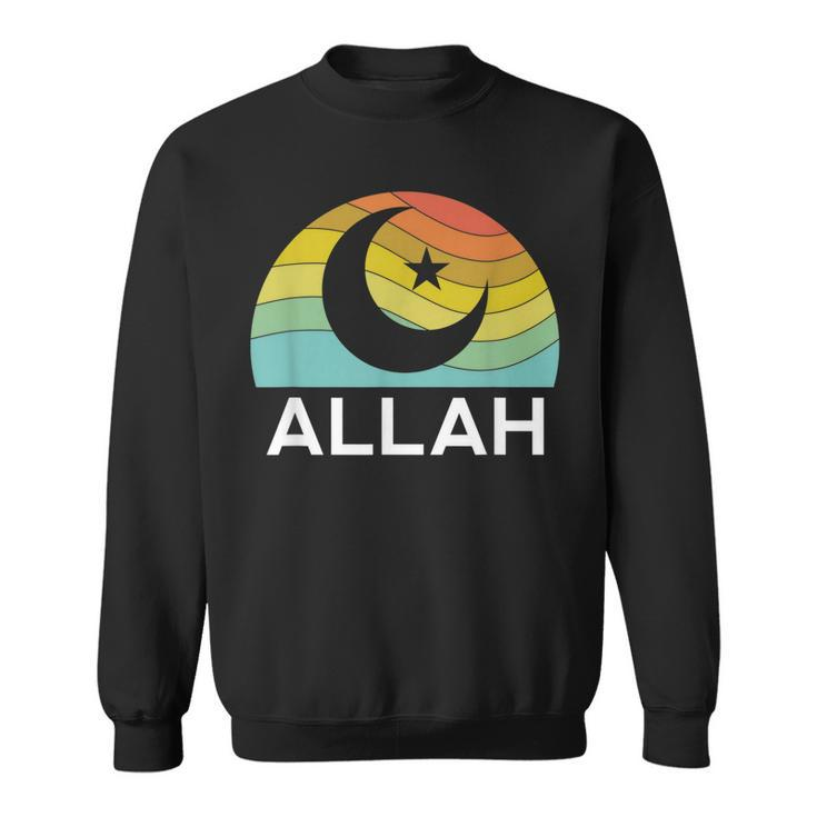 Allah Symbol Islam Muslim 5 Percent Star Nation Ramadan Gift Sweatshirt