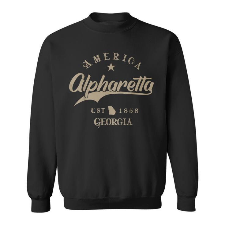 Alpharetta Ga Georgia Sweatshirt