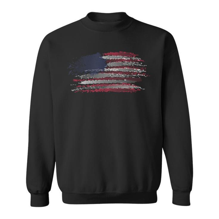 America Flag Patriotic 4Th Of July Usa Day Of Independence Patriotic Funny Gifts Sweatshirt