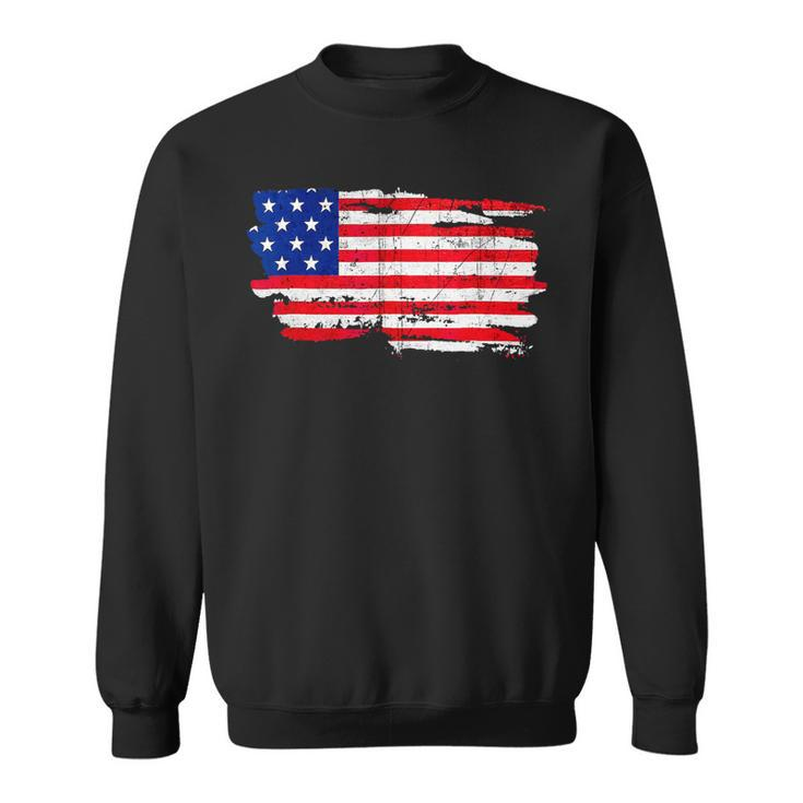 America Flag Usa Patriotic 4Th Of July Independence Day Sweatshirt