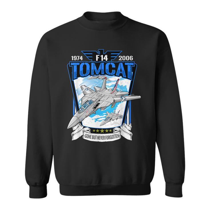 American Aircraft F14 Tomcat Fighter Jet For Airshow Avgeeks Sweatshirt